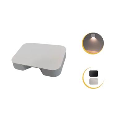 Imagem de Mini Balizador Led 1,5W para Escada, Corredor, Branco ou Preto (Branco)