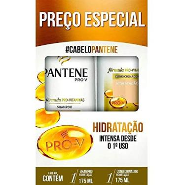 Imagem de Kit Pantene Hidratação Shampoo 175ml + Condicionador Pantene 175ml