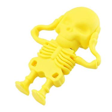 Imagem de 8 GB Esqueleto Humano Modelo USB 3.0 Flash Drive Flash Drive 3.0 Pen Drive USB Jump Drive USB Drive Zip Drive U Disk USB 3.0 Stick USB Disco USB Memória Flash USB - Amarelo
