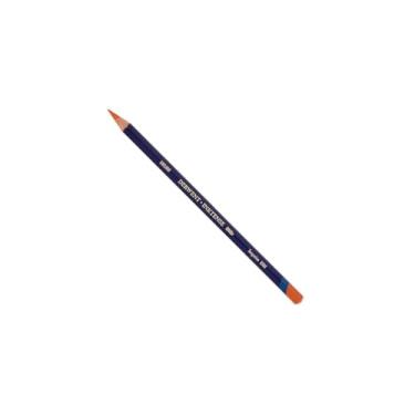 Imagem de Derwent Lápis único de aquarela permanente Inktense, tangerina (0300), núcleo premium de 4 mm, solúvel em água, ideal para desenhar, colorir e pintar em papel e tecido, qualidade profissional