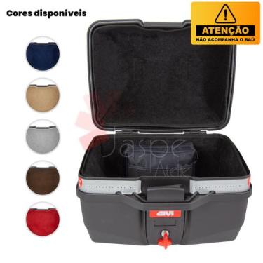 Imagem de Forração Baú Givi Monolock E27 Forro Standard 27 Litros - Jaspe Ateliê