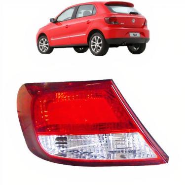 Imagem de Lanterna Traseira Gol Geração 5 2009 2010 2011 2012 Lado Esquerdo Moto