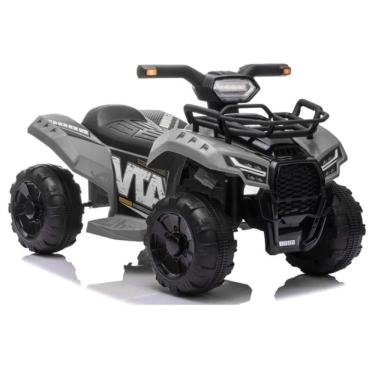 Imagem de Quadriciclo Elétrico 6V Infantil 20kg com Buzina Luzes Farol Sons MP3 Belfix
