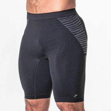 Imagem de Bermuda Poker Skin Power Plus X-Ray - Masculina, Preto, G