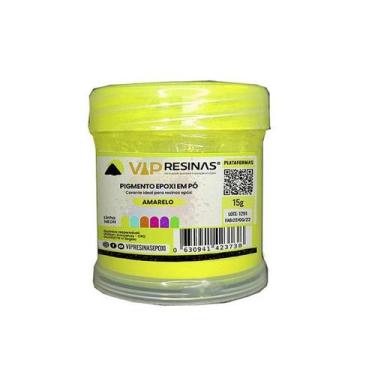Imagem de Pigmento Epóxi P/Resina Em Pó 15g Cores Neon Vip Resinas