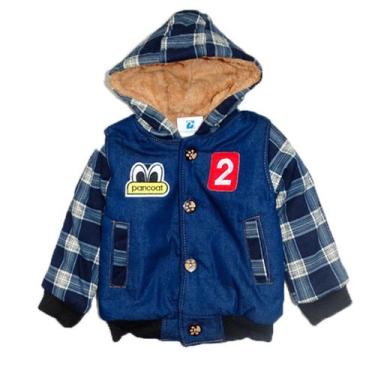 Imagem de Jaqueta Casaco Manabana Infantil Grossa Com Pelucia Jeans Viagem exter
