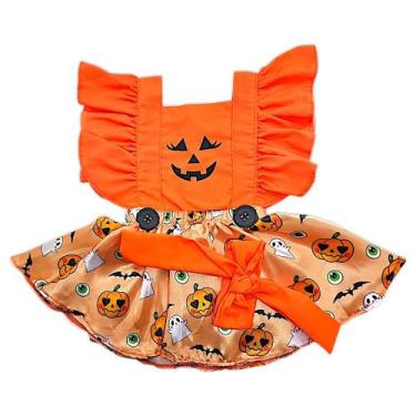 Imagem de romper body festas abóbora halloween mesversário roupinha de bebe e - 