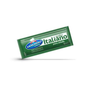 Imagem de Molho italiano lanchero sachê 8ml c/ 152 unidades