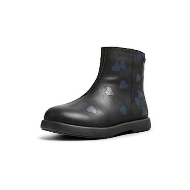 Imagem de Camper Bota infantil Duet K900329 para meninas, Preto, 20 BR