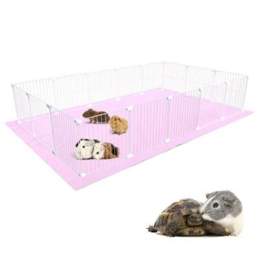 Imagem de Cercado Aramado Porquinho da Índia 90x150 Cm Malha Estreita 2,5x15cm B