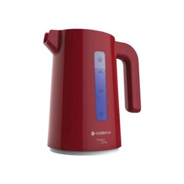 Imagem de Chaleira elétrica thermal one 1,7l 1850w cel381 - Cadence, Vermelho, 2