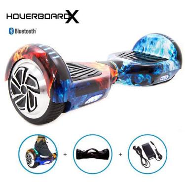 Imagem de Hoverboard Bluetooth 6,5" Polegadas Fogo e Gelo HoverboardX