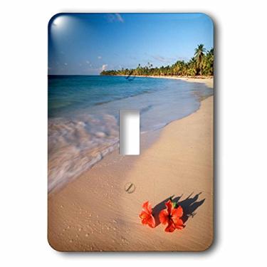 Imagem de 3dRose Interruptor de interruptor lsp_189235_1 polegada Honduras, Roatan, Tabyana Beach, Tropical Paradise