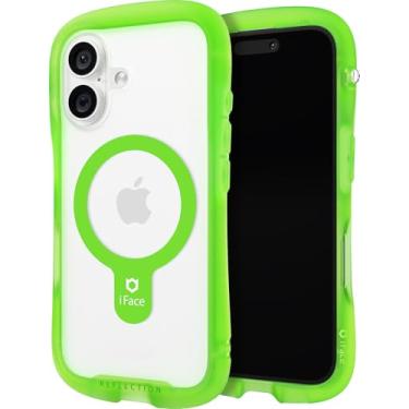 Imagem de iFace Capa compatível com iPhone 16 Plus [Reflection Neo MagSynq] (compatível com MagSafe) de vidro temperado, proteção contra choques, design exclusivo e resistente, capa transparente para celular