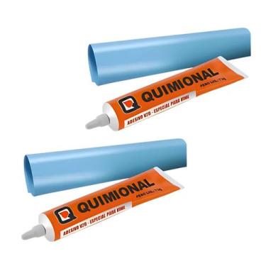 Imagem de Kit 2 Cola Vinil 73g P/ Reparo de Piscina De Vinil ViniPlas - Geral