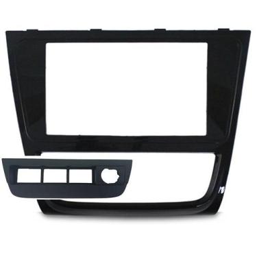 Imagem de Moldura painel 2din g5 gol saveiro voyage 4 botões - FIAMON, Black Pia