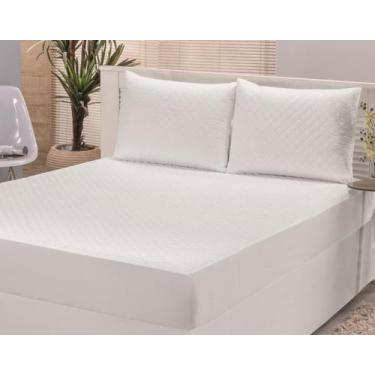 Imagem de CAPA PROTETOR COLCHÃO BOX QUEEN 1,98 x 1,58 x 0,30  IMPERMEÁVEL:  COR 