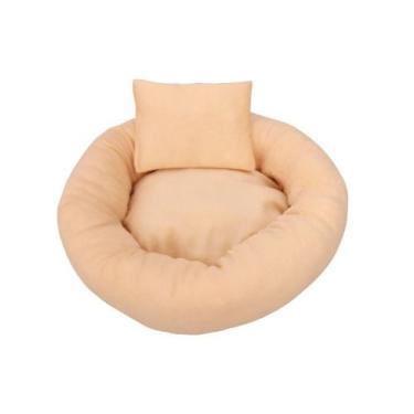 Imagem de Almofada Para Pet Cão e Gato 25x18cm -Emma Baby, DOCE DE LEITE