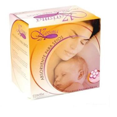 Imagem de Absorvente Para Seios Karisma Caixa Com 12 Unidades Macio e Confortáve