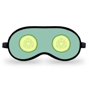 Imagem de Máscara Para Dormir Tapa Olhos Venda Pepino - Cine Couple