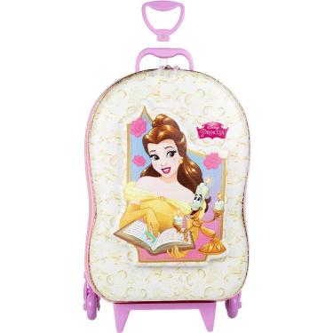 Imagem de Mochilete Infantil Max Toy 3D Princesas Disney - 3855-Feminino