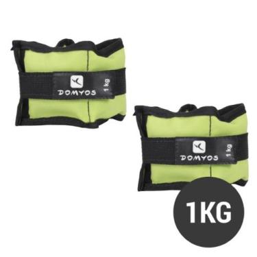 Imagem de Caneleira Tornozeleira Peso 1 Kg (Par) Treino Academia - Zaya