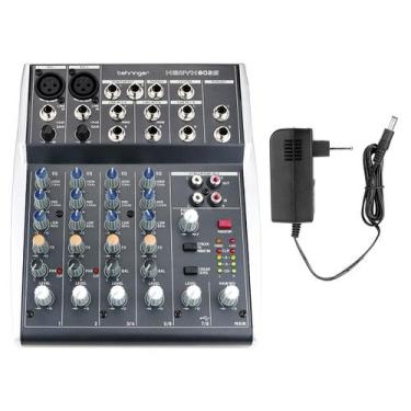 Imagem de Mesa De Som Behringer Xenyx 802S Bivolt 8 Canais Com USB Tipo B Para P