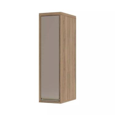 Imagem de Armário Aéreo 20 cm 1 Porta de abrir 1 Prateleira Mel Luciane Móveis, 