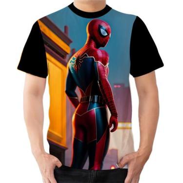 Imagem de Camiseta Camisa Ads Homem Aranha Spider Man Miranha Filme 2 - Fabrique