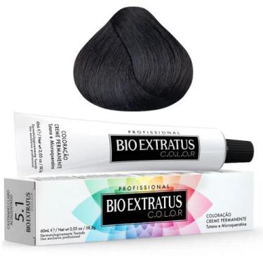 Imagem de Coloração Creme Bio Extratus  5.1 Castanho Claro Acinzentado
