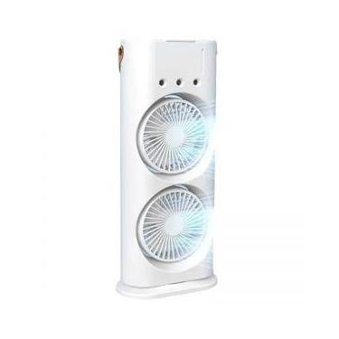 Imagem de Mini Refrigerador de Ar Ventilador Umidificador Climatizador Dupla Gir