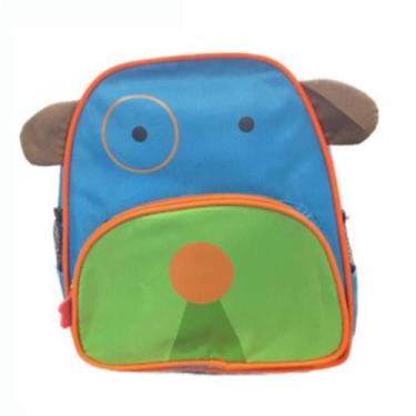 Imagem de Mochila Infantil Escolar Menino Menina Bichinhos Animais Zoo Impermeáv