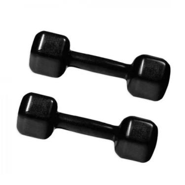 Imagem de Par de Halter Dumbell Sextavado Peso Academia Musculação Revestido Ahe