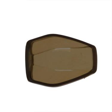 Imagem de Lente De Pisca Mini Cromo Forte Esportivo Universal Hornet, FUME, Únic