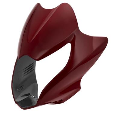 Imagem de Carenagem Do Farol Cromo Forte Titan 150 Ks Es Esd 2009 À 2013, VERMEL