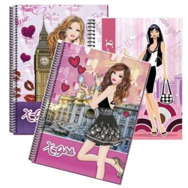 Imagem de Caderno Espiral Capa Dura 96 fl Universitário Escolar 1 unid - Maxima