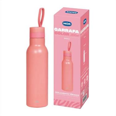 Imagem de Garrafa Térmica Inox Inteligente de 500 ml Perfeita para Viagens e Esc