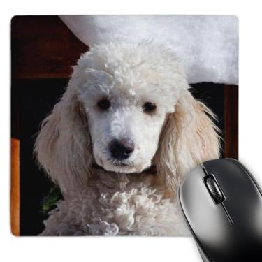 Imagem de 3dRose Mouse pad Retrato de um Poodle padrão (mp_192382_1)