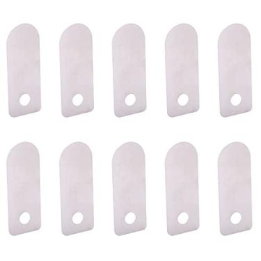 Imagem de Compressor de Ar da Placa da Válvula de 10 Pces, Placas de Substituição de Alumínio para Manutenção, Máquina Silenciosa Sem óleo (Eacamrw13npv625-11)