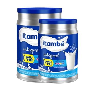 Imagem de 2 Latas- Leite em pó INTEGRAL + Nutri Vitaminas Itambé 380g