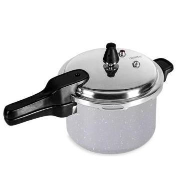 Imagem de Panela de Pressão Antiaderente Fechamento Externo Super Indução 4,2 Li