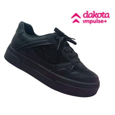 Imagem de tenis feminino Dakota plataforma casual com brilho