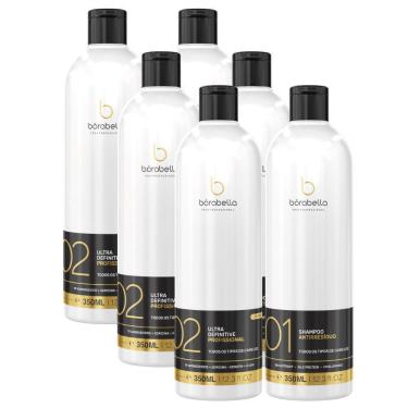 Imagem de 03 Kit Borabella Escova Progressiva 19 Aminoacidos 2X350Ml