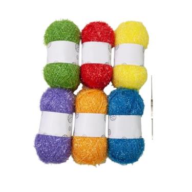 Imagem de shamjina Fios de Crochê para Panos de Prato em Cores Sortidas E Resistentes, style b