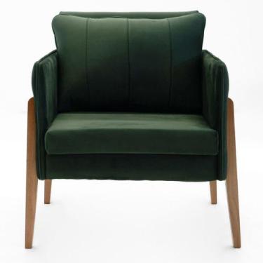 Imagem de Poltrona Sala Maria Espuma D33 Encosto Fibra de Silicone Suporta 130kg