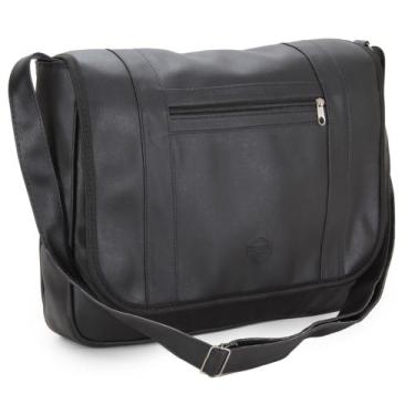 Imagem de Pasta Bolsa Masculina Carteiro Para Notebook Alça Transversal Alta Qua