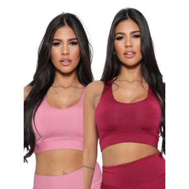 Imagem de Kit 2 Top Suplex Modelo Nadador Femenino - JinkingStore, Sortidos, M