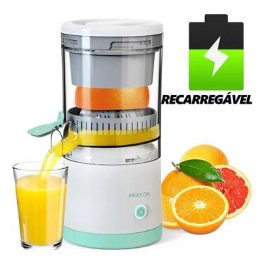 Imagem de Espremedor Eletrico Portatil Turbo Sucos 400ml Recarregável - CEM