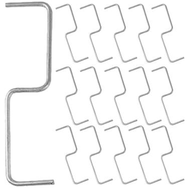 Imagem de Toddmomy 34 peças extrator de espalhador de galhos de árvores frutíferas máquina de amarrar máquina de cintar ferramentas agrícolas pomar canto aberto máquina de moldagem de galhos em forma de S