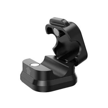 Imagem de Pacote com 6 clipes organizadores de cabos magnéticos – suporte de cabo ajustável para mesa, parede, mesa de cabeceira, carro – gerenciamento de fios adesivos para USB, carregamento, cabos de